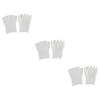 Beaupretty 2pairs Five Toe Gel Socks for Foot Care Moisturizing Spa Gel Toe Covers Soft and Non-Slip Design for Women and Girls for Pampering Your Feet view 1
