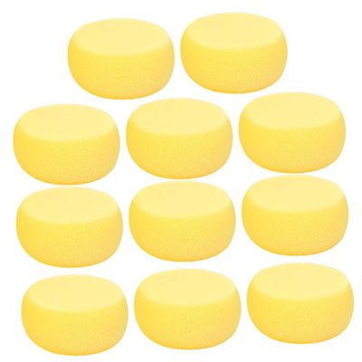 Angoily 24pcs Thickened Round Cake Sponges Makeup Sponges for Foundation Reusable Cleaning Pads Soft Face Scrubbers