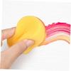 Angoily 24pcs Thickened Round Cake Sponges Makeup Sponges for Foundation Reusable Cleaning Pads Soft Face Scrubbers view 4