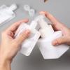 10Pcs 30ml Transparent Portable Fluid Packing Bags, Refillable Empty Squeeze Pouch, Premium Clear Travel Pouches for Toiletry, Lotion Shampoo Shower Gel Squeezable Bags, Refillable Containers view 4