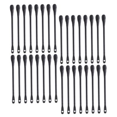 BELLIFFY 200pcs Organic Cotton Swabs Makeup Removal Single Swabs for Girl Makeup Cleaning Cotton Sticks for Face and Ear