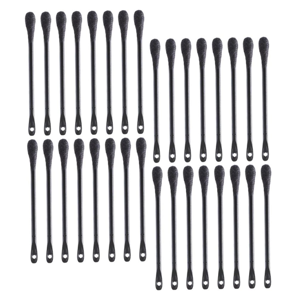 BELLIFFY 200pcs Organic Cotton Swabs Makeup Removal Single Swabs for Girl Makeup Cleaning Cotton Sticks for Face and Ear
