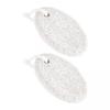 5 Pack Foot Pumice Stones for Men and Women, Portable Callus Remover for Hard Skin, Feet Scrubber with Lanyard view 1