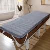 LDLCYCN Gray,185 * 70cm(T), Latex Memory Foam Massage Bed Mattress Topper Without Hole Thicken 5Cm Customisable Spa Massage Table Mattress Topper Lash Bed Mattress Pad Round Trapezoidal Head view 1