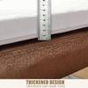 LDLCYCN Gray,185 * 70cm(T), Latex Memory Foam Massage Bed Mattress Topper Without Hole Thicken 5Cm Customisable Spa Massage Table Mattress Topper Lash Bed Mattress Pad Round Trapezoidal Head view 4