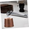 BELLIFFY Safety Stand Manual Aluminum Holder for Traditional Shaving Wear-resistant and -resistant Base for Organizing Your Bathroom Essentials view 3