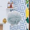 2 Pack Bath Sponge Loofah with Lanyard, Soft Body Scrubber for Shower, Travel & Home Use view 3