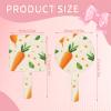 LANYANYQ Multi Purpose Hand Mirror Vegetables Carrots with Distortion Free Reflection, 6.7 x 3.95 in, Small Cute Orbicular Hand Mirror view 4