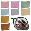 9-Pack Travel Corduroy Makeup Bags, Cosmetic Storage, Large Capacity, Portable And Stylish view 1
