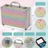 AOLIKOKO Makeup Kit for Teenager & Women Full Kit, All in One Makeup Set With The Small Cosmetic Train Case, Professional Makeup Kit, Makeup Gift Set for Women Girls (Set A) view 2