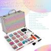 AOLIKOKO Makeup Kit for Teenager & Women Full Kit, All in One Makeup Set With The Small Cosmetic Train Case, Professional Makeup Kit, Makeup Gift Set for Women Girls (Set A) view 4