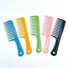 Hair Comb Plastic Wide Tooth Smooth Hair Comb(Blue flower) view 4
