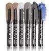 COOL STORY 6pcs different color eye shadow sticks, cream, brightens and enhances the eyes, long-lasting, waterproof, and sweatproof, suitable for creating smoky eye makeup(C) view 1