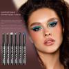 COOL STORY 6pcs different color eye shadow sticks, cream, brightens and enhances the eyes, long-lasting, waterproof, and sweatproof, suitable for creating smoky eye makeup(C) view 4