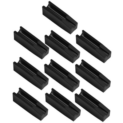 FOYTOKI 10pcs Eyebrow Pencil Sharpener Assistant Tool Lightweight Durable Cosmetic Pencil Sharpening Device for Essential Makeup Aid for Eyebrow Tips