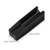 FOYTOKI 10pcs Eyebrow Pencil Sharpener Assistant Tool Lightweight Durable Cosmetic Pencil Sharpening Device for Essential Makeup Aid for Eyebrow Tips view 2