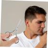 PLAFOPE 2pcs Stainless Steel Eyebrow Scissors Double Head Hair Removal for Men Face Eyebrow Beard Nose Manual Beauty Tool view 4