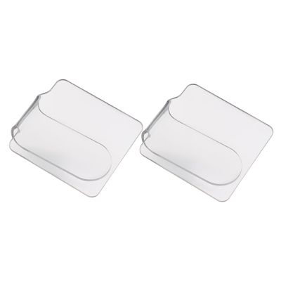 HAKIDZEL 2pcs Makeup Mixing Palette Acrylic Art for Women Foundation Makeup Storage