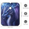 Blue Color Dragon Hair Dressing Gown Cape Hair Cutting Cloak - Adjustable Salon Cape Apron for Barbers, Easy Clean view 2