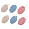WEKADRIN 6pcs Pumice Stones for Feet Dual-Sided Dead Skin Remover and Exfoliator Gentle Foot Scrubber for Removal and Care for Home Use view 1