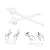 BIUDECO 20pcs Nasal Hair Removal Wax Applicator Stick Disposable Hair Remover for Men Women view 1