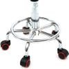 Seodradow Rolling Stools Stool On Wheels Rolling Swivel Salon Stool, Hydraulic Beauty Tattoo Gas Lift Boot Chair with 5 Wheels(Color:Bianco) view 2
