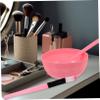 PACKOVE 1 Set 27 Pcs Facial Mask Tool Set Medium Sized Reusable Mixing Bowls Applicator Brushes and Measuring Spoons for Skincare Makeup and Home Use Pink view 3