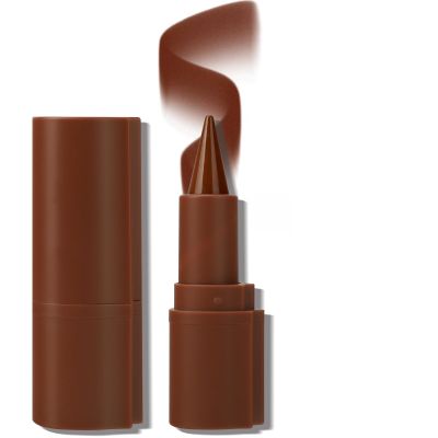 2 in 1 Lip Liner and Lipstick Combo Set, Matte Brown Lip LinerSmudging FormulaLong LastingSilky and SmoothCreamy Lip Pencil Crayon, Tapered Design Create Gradient Lip Makeup06# Coffee Bean
