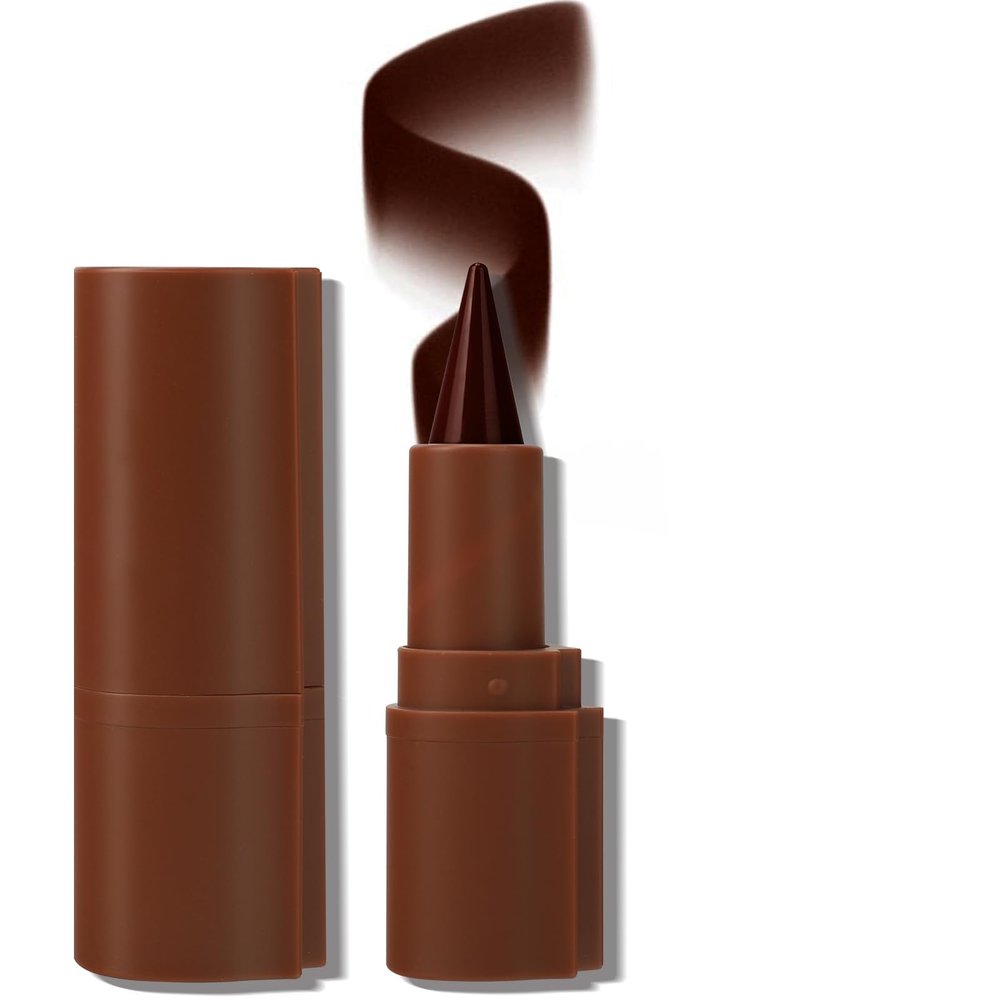 2 in 1 Lip Liner and Lipstick Combo Set, Matte Brown Lip LinerSmudging FormulaLong LastingSilky and SmoothCreamy Lip Pencil Crayon, Tapered Design Create Gradient Lip Makeup07# Mulberry