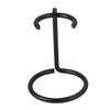 BIUDECO Portable Shaving Holder Rack Dual Bracket Design for Razor Shaving Brush Soap Bowl Storage Beauty Tool Holder for Home Shop Sleek Black Finish view 1