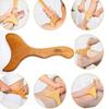 4-pc Dry Brush - Exfoliating Body, Face & Foot, Wooden Massage Maderoterapia Tool, Meridian Pressure for Lymphatic Drainage, Cellulite, Anti-callus Pumice Stone, Gua Sha, Body Sculpting, Sensitiv Skin view 3
