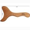 4-pc Dry Brush - Exfoliating Body, Face & Foot, Wooden Massage Maderoterapia Tool, Meridian Pressure for Lymphatic Drainage, Cellulite, Anti-callus Pumice Stone, Gua Sha, Body Sculpting, Sensitiv Skin view 4