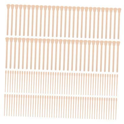 Healvian 200pcs Wooden Waxing Sticks for Hair Removal Home Beauty Salons Precision Applicator Sticks