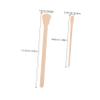 Healvian 200pcs Wooden Waxing Sticks for Hair Removal Home Beauty Salons Precision Applicator Sticks view 2