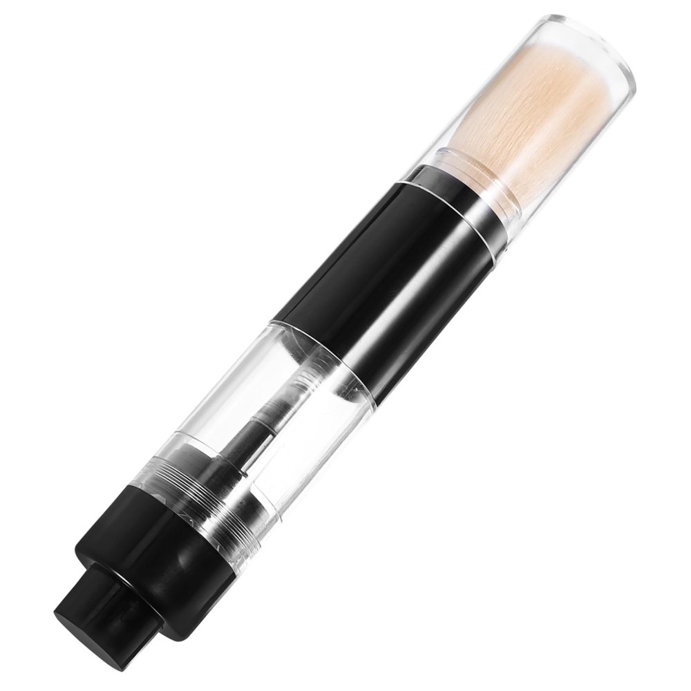 ARTSEWPLY Portable Refillable Makeup Brush for Women Multi-functional Face Powder Brush Blush Highlighter Applicator Easy to Clean Compact Use