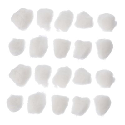 GALPADA Salon Cotton Balls 10-Piece Set Soft and Absorbent Cosmetic Balls for Makeup and Cleaning for Home Use and Tattoo Application Disposable and Sterilized