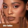 3 Colors 2 in 1 Lip Liner and Lipstick Combo Set, Matte Brown Lip LinerSmudging FormulaLong LastingSilky and SmoothCreamy Lip Pencil Crayon, Tapered Design Create Gradient Lip Makeup 02+04+06 view 3