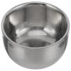 Beaupretty 2pcs Stainless Steel Shaving Bowl for Men Foaming Tool for Barber Shaving Soap - Design for Home Use Random Style view 4