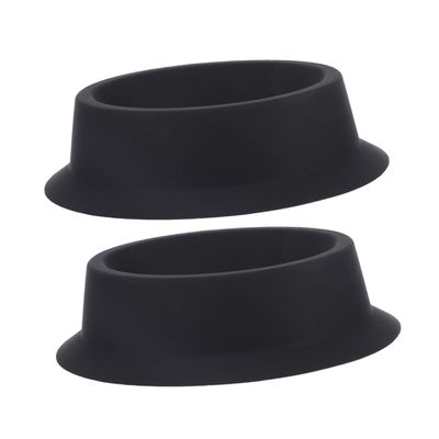 HONMEET 2pcs Durable Silicone Soap Foaming Bowl for Men Versatile Shaving and Beard Elegant Design for Home and Travel Use