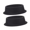 HONMEET 2pcs Durable Silicone Soap Foaming Bowl for Men Versatile Shaving and Beard Elegant Design for Home and Travel Use view 1