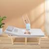 CNCEST Wide Massage Bed, 0-45 Backrest Adjustment Physical Treatment Bed, Spa Facial Beds for Beauty, Hairdressing, Spiritual Treatment, Rehabilitation 75 x 32 x 24in (Grey) view 2