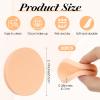 20 Pcs Make Up Sponges For Foundation, Round Makeup Sponges, Nude Round Makeup Sponge, Cosmetic Foam Rounds Cosmetic Sponge for Liquid Foundation Cream Concealer, Wet and Dry Dual Use view 2