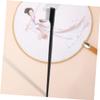 ARTSEWPLY 2pcs Professional Eyebrow Eyelash Comb Makeup Brow Comb Grooming Tool Portable Steel Needle Lash Separator for Daily Use view 4