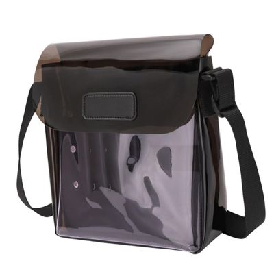 Beaupretty Hairdresser Bag Organizer for Hair Styling Tools Lightweight Portable Travel Clipper Bag for Barbers and Hairstylists Simple Transparent Crossbody Design for Easy Access