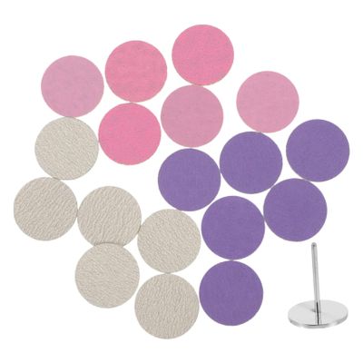 BELLIFFY 60pcs Electric Nail Sanding Discs for Manicure and Pedicure Dead Skin Remover Pads with Bearing Storage Box Compatible with Electric Foot Files