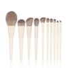 10 Brushes Set Large Loose Powder Brush Beauty Tools Eye Shadow Brush view 1
