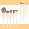 10 Brushes Set Large Loose Powder Brush Beauty Tools Eye Shadow Brush view 2