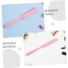 FOMIYES 3Pcs Non Stick Waxing Sticks Reusable Silicone Hair Removal Tools for Efficient Coverage Area Wax Applicator for Home Salon Use Durable and view 3