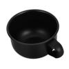 Holibanna Men's Shaving Soap Bowl with Handle Metal Shaving Mug for Cream Foam for Grooming view 1