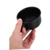 Holibanna Men's Shaving Soap Bowl with Handle Metal Shaving Mug for Cream Foam for Grooming view 3